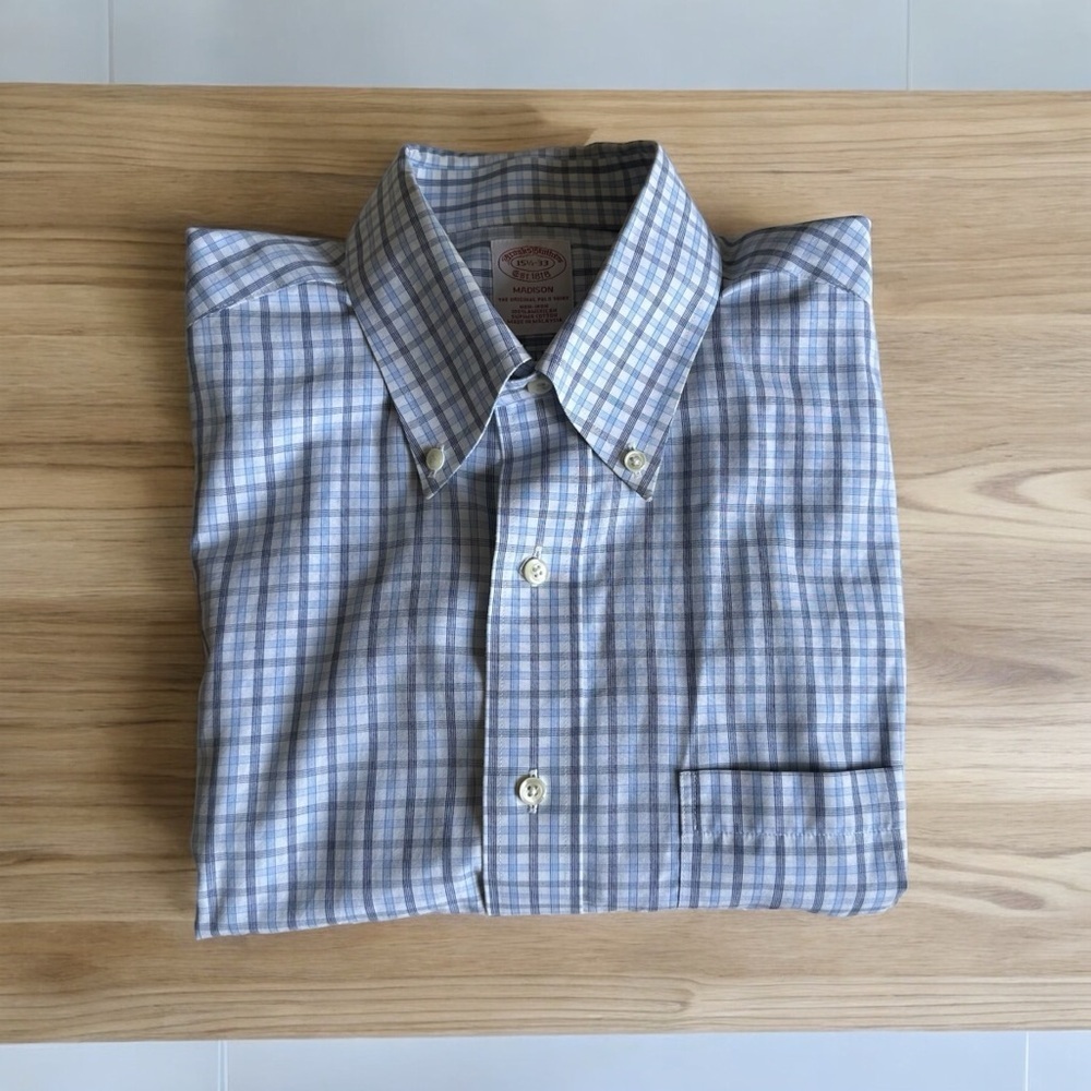 Brooks Brothers Madison The Original Button Down Polo Shirt Pima Cotton Size M
